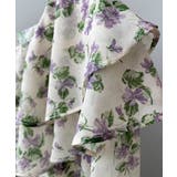 花柄 フリル衿ブラウス 韓国ファッション | aimoha  | 詳細画像8 