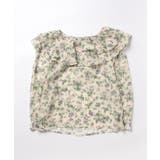 花柄 フリル衿ブラウス 韓国ファッション | aimoha  | 詳細画像15 