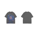 個性派抽象画プリント半袖ビッグTシャツ 半袖ビッグTシャツ メンズ | HOOK | 詳細画像3