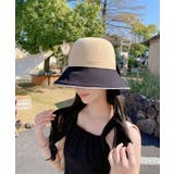 紫外線対策韓国風バックリボンハット 帽子 ペーパー | aimoha  | 詳細画像3 