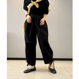 ゆったりタック入りワイドパンツ リラックスパンツ ワイドパンツ | aimoha | 詳細画像1