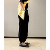 ゆったりタック入りワイドパンツ リラックスパンツ ワイドパンツ | aimoha | 詳細画像3