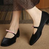 メリージェーンスクエアトゥパンプス 韓国ファッション | aimoha | 詳細画像1