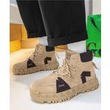 ハイソール厚底レースアップハイカットスニーカー メンズ ショート | aimoha men | 詳細画像14 