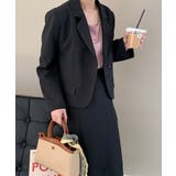 韓国風スーツ風セットアップ 韓国ファッション ニット | aimoha | 詳細画像13