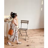 韓国子供服 プリント7分丈サロペット キッズ | aimoha kids | 詳細画像5