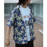 古着風油絵総柄ビッグシャツ 柄シャツ 韓国ファッション | HOOK | 詳細画像12