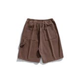 古着風ウォッシュ加工バンドデザインハーフパンツ 韓国ファッション ストリート系 | HOOK | 詳細画像15
