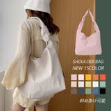 シンプルナイロントートバッグ ショルダーバッグ 通学 | aimoha | 詳細画像1