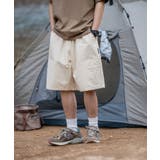 ライトベージュ | ハーフパンツアウトドアにも！ビッグポケットハーフカーゴパンツ 韓国ファッション | HOOK