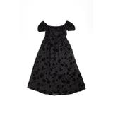 スクエアネック花柄ワンピース ドレス 韓国ファッション | aimoha  | 詳細画像24 