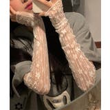 紫外線対策 アームカバー 韓国ファッション アームウォーマー | aimoha  | 詳細画像1 