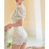 小花柄ワンピース水着 水着セット 水着インナー | aimoha | 詳細画像8