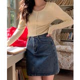 カーディガン風トップス 韓国ファッション ハイウエスト | aimoha  | 詳細画像7 