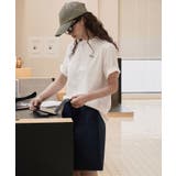 ワンポイントロゴプリント Tシャツ カットソー | aimoha | 詳細画像11