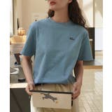 ワンポイントロゴプリント Tシャツ カットソー | aimoha | 詳細画像14