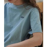 ワンポイントロゴプリント Tシャツ カットソー | aimoha | 詳細画像15