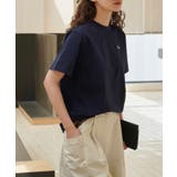 ワンポイントロゴプリント Tシャツ カットソー | aimoha | 詳細画像20