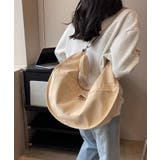 ベージュ | ２WAY ナイロン ミニバッグ付き大容量トートバッグ | aimoha 