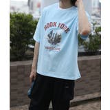 HOOK  original 古着風都市グランジプリント半袖Tシャツ | HOOK | 詳細画像15 