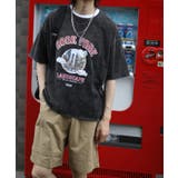 HOOK  original 古着風都市グランジプリント半袖Tシャツ | HOOK | 詳細画像22 