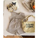 チェック柄セットアップ セットアップ キッズ | aimoha kids | 詳細画像15