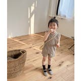 チェック柄セットアップ セットアップ キッズ | aimoha kids | 詳細画像2