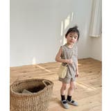 チェック柄セットアップ セットアップ キッズ | aimoha kids | 詳細画像3