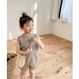 チェック柄セットアップ セットアップ キッズ | aimoha kids | 詳細画像4