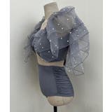 ビーズフリルスリーブスイムウェア 水着 セクシー | aimoha  | 詳細画像12 