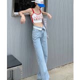 ロールハイウエストデニム 韓国ファッション ワンピース | aimoha | 詳細画像6