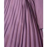 ガウン風プリーツスカートロングワンピース 韓国ファッション ハイウエスト | aimoha  | 詳細画像4 