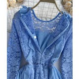 エレガントレースワンピース ロングワンピース ロングドレス | aimoha  | 詳細画像3 