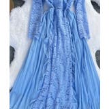 エレガントレースワンピース ロングワンピース ロングドレス | aimoha  | 詳細画像6 