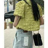 ポコポコ半袖トップス カットソー 韓国ファッション | aimoha  | 詳細画像4 