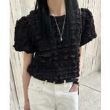 ポコポコ半袖トップス カットソー 韓国ファッション | aimoha  | 詳細画像1 