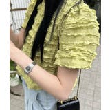 ポコポコ半袖トップス カットソー 韓国ファッション | aimoha  | 詳細画像2 