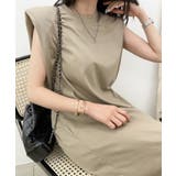韓国風 ノースリーブワンピース ロングワンピース | aimoha  | 詳細画像6 