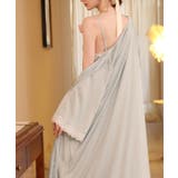 シルキーレースキャミワンピース&ナイトガウンセット パジャマ ルームウェア | aimoha  | 詳細画像10 