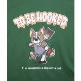 かわいいカートゥーンプリントボーダー切り替え袖TEE ロンT 韓国ファッション | HOOK | 詳細画像22