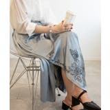 グリーン | aimohaオリジナル刺繍スリットプリーツスカート 韓国ファッション ロンT | aimoha