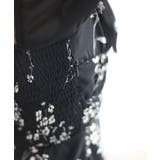 配色花柄スクエアネックパワショルワンピース 【Jasmine Grandiflo… | aimoha  | 詳細画像9 