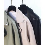 オーバーサイズ PUライダースジャケット 韓国ファッション | aimoha | 詳細画像22