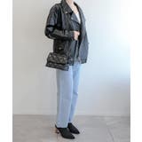 オーバーサイズ PUライダースジャケット 韓国ファッション | aimoha | 詳細画像5