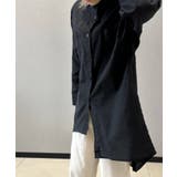 コットンリネン風チュニックシャツ シャツ レディース | aimoha  | 詳細画像8 