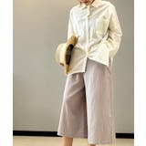 コットンリネン風チュニックシャツ シャツ レディース | aimoha  | 詳細画像10 