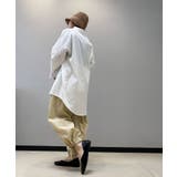 コットンリネン風チュニックシャツ シャツ レディース | aimoha  | 詳細画像20 