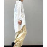 コットンリネン風チュニックシャツ シャツ レディース | aimoha  | 詳細画像21 