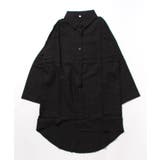 コットンリネン風チュニックシャツ シャツ レディース | aimoha  | 詳細画像24 