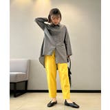 コットンリネン風チュニックシャツ シャツ レディース | aimoha  | 詳細画像5 